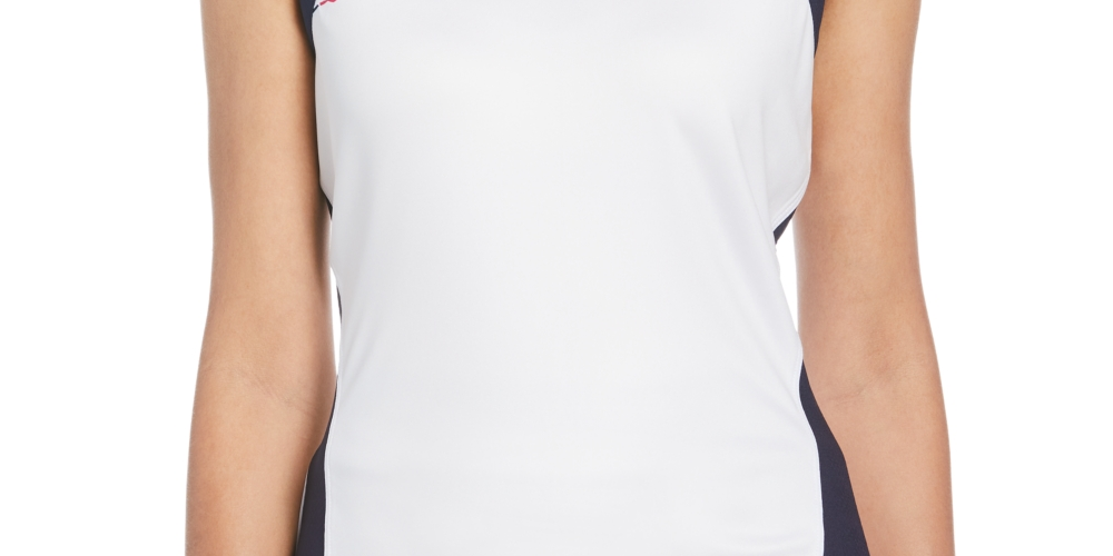 Grand Slam Women's Engineered Down The Line Tank Top White Size X-Large