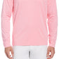 PGA Tour Men's Sun Shade Stretch Quarter Zip Golf Striped Pullover Pink Size X-Large