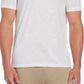 Cubavera Men's Slub Henley T-Shirt White Size Medium