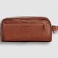 Penguin Men's Toiletry Bag Travel Kit Brown Size Regular