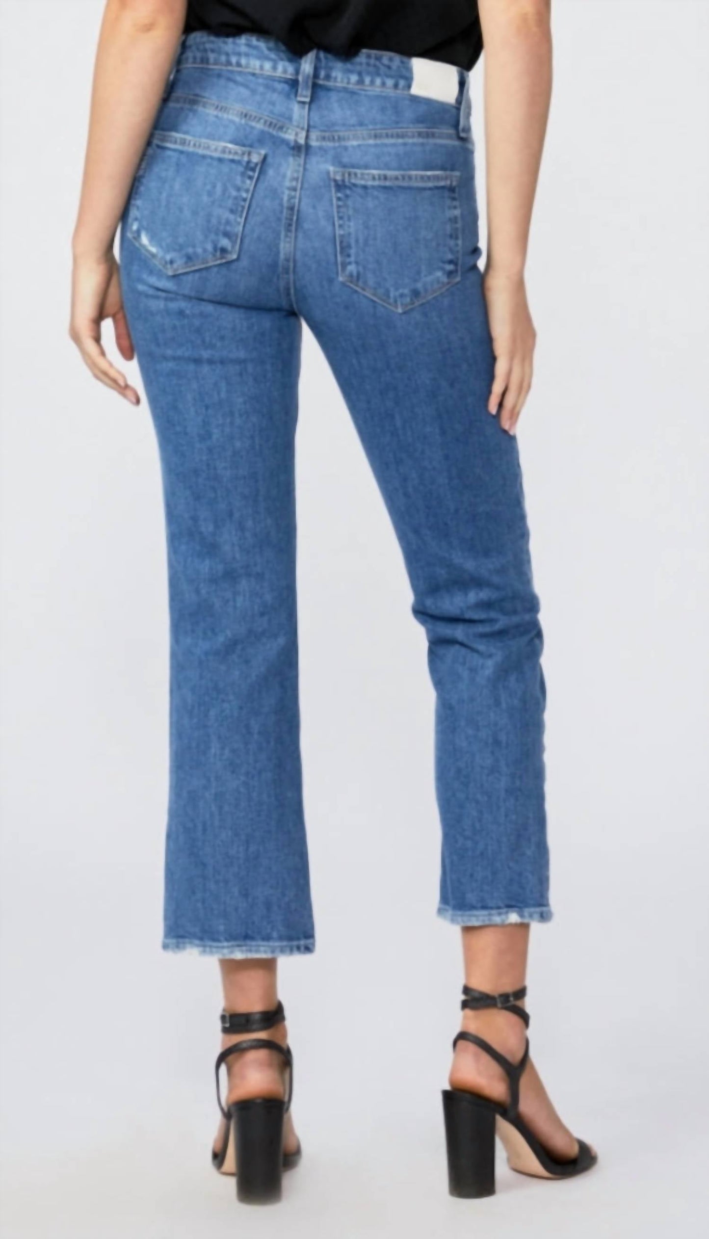 Paige - Vintage Colette Crop Flare Jeans
