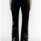 Johnny Was - STRETCH VELVET BABY BOOT LEGGING