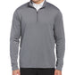 PGA Tour Men's Sun Shade Stretch Quarter Zip Golf Striped Pullover Grey Size XX-Large