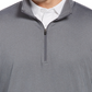 PGA Tour Men's Sun Shade Stretch Quarter Zip Golf Striped Pullover Grey Size XX-Large