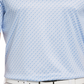 PGA Tour Men's Athletic-Fit Geo Print Golf Polo Shirt Blue Size Medium