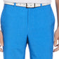 PGA Tour Men's Moisture Wicking Stretch Texture Print Golf Shorts Blue Size 40