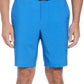 PGA Tour Men's Moisture Wicking Stretch Texture Print Golf Shorts Blue Size 40