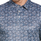 PGA TOUR Men's Vacation Floral Print Golf Polo Shirt Blue Size X-Large