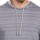 PGA Tour Men's Textured Stripe Performance Golf Hoodie Gray Size Medium