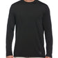 PGA Tour Men's Mixed Media Sun Protection Golf Shirt Black Size X-Large