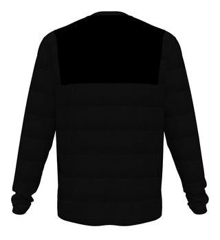 PGA Tour Men's Mixed Media Sun Protection Golf Shirt Black Size XX-Large