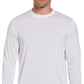 PGA Tour Men's Mixed Media Sun Protection Golf Shirt White Size Medium