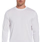 PGA Tour Men's Mixed Media Sun Protection Golf Shirt White Size Large