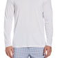 PGA Tour Men's Mixed Media Sun Protection Golf Shirt White Size Large