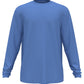 PGA Tour Men's Mixed Media Sun Protection Golf Shirt Blue Size Medium