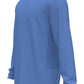 PGA Tour Men's Mixed Media Sun Protection Golf Shirt Blue Size Large