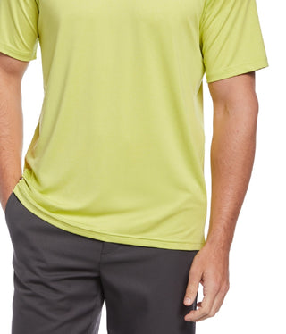 PGA Tour Men's Performance Stretch T-Shirt Green Size Medium