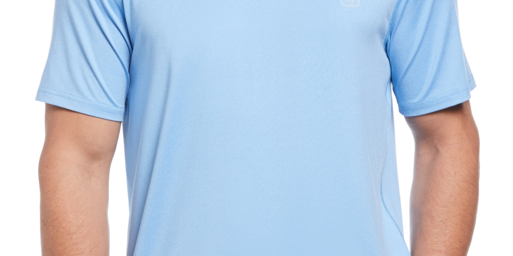 PGA Tour Men's Performance Stretch T-Shirt Blue Size Small