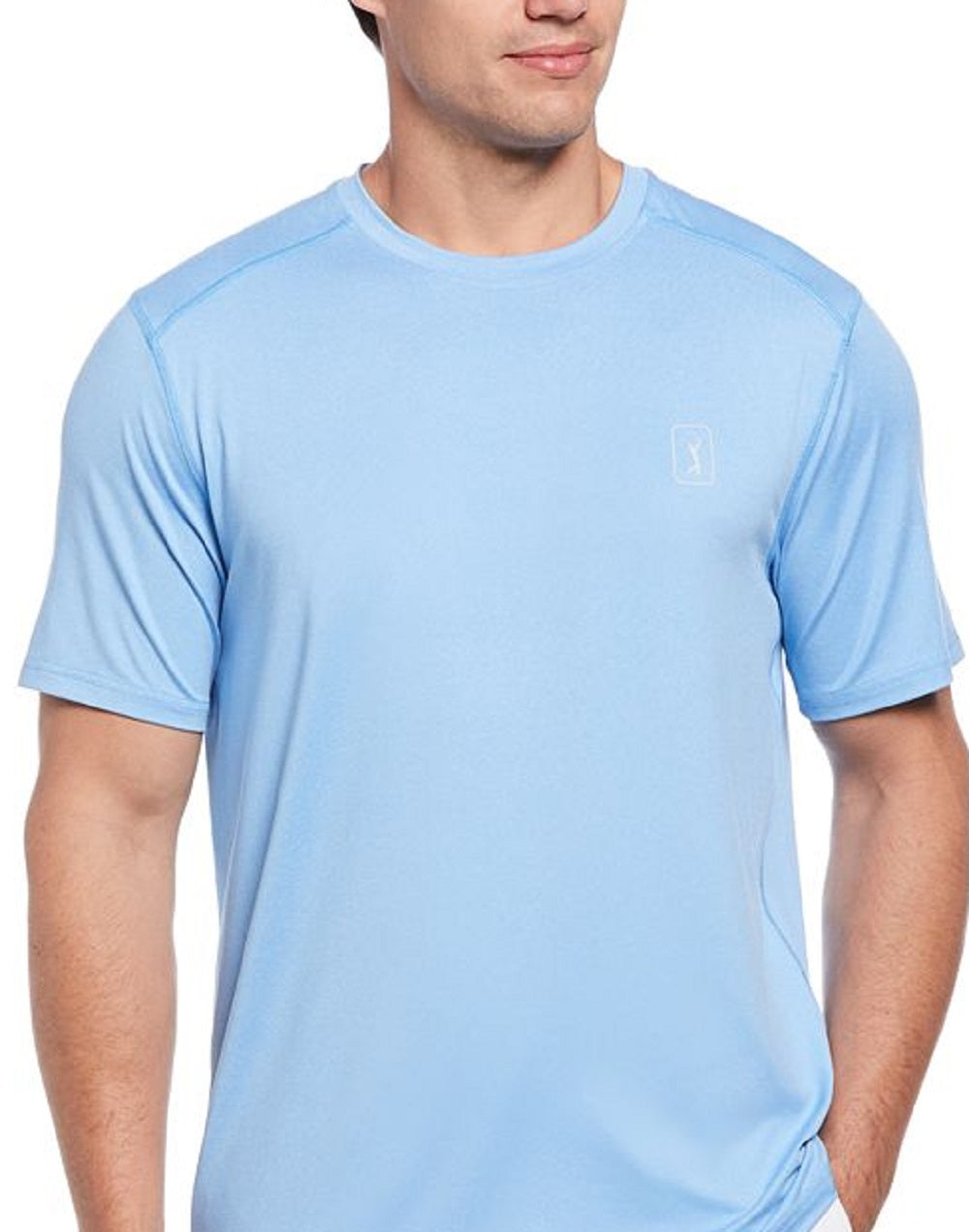 PGA Tour Men's Performance Stretch T-Shirt Blue Size X-Large
