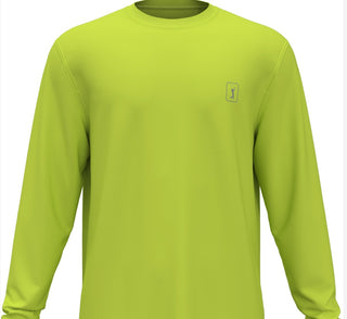 PGA Tour Men's Tour Style Performance Long Sleeve Shirt Green Size XX-Large