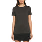 PGA Tour Women's Cutout T-Shirt Black Size Medium