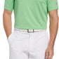 PGA Tour Men's Space Dye Texture Golf Polo Shirt Green Size X-Large