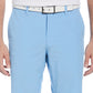 PGA Tour Men's Flat Front Horizontal Textured Golf Shorts Blue Size 40