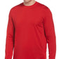 PGA Tour Men's Mixed Media Sun Protection Golf Shirt Red Size XX-Large