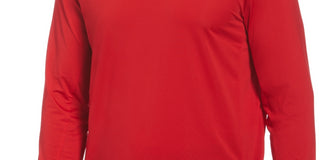 PGA Tour Men's Mixed Media Sun Protection Golf Shirt Red Size XX-Large