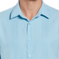 Cubavera Men's Ombre Stripe Shirt Blue Size Medium