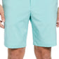 PGA Tour Men's Flat Front Heathered Golf Shorts Blue Size 34