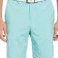 PGA Tour Men's Flat Front Heathered Golf Shorts Blue Size 36
