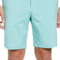 PGA Tour Men's Flat Front Heathered Golf Shorts Blue Size 38