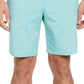 PGA Tour Men's Flat Front Heathered Golf Shorts Blue Size 40
