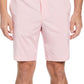 PGA Tour Men's Flat Front Heathered Golf Shorts Pink Size 40