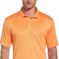 PGA Tour Men's Space Dye Texture Golf Polo Shirt Orange Size XX-Large