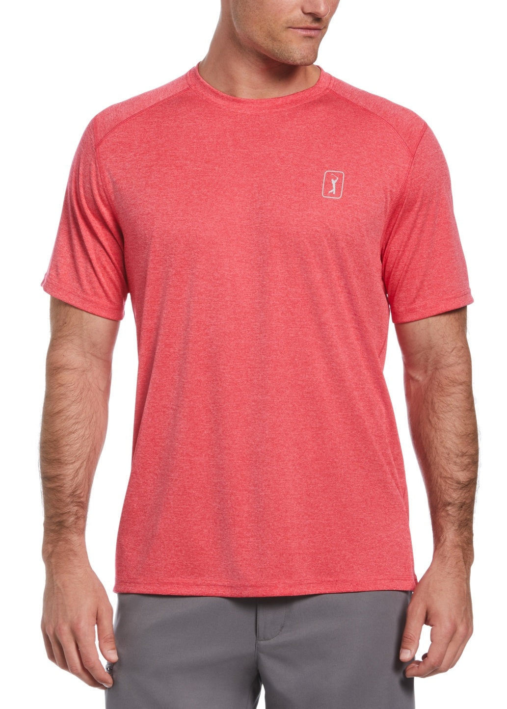 PGA Tour Men's Performance Golf T-Shirt Pink Size XX-Large
