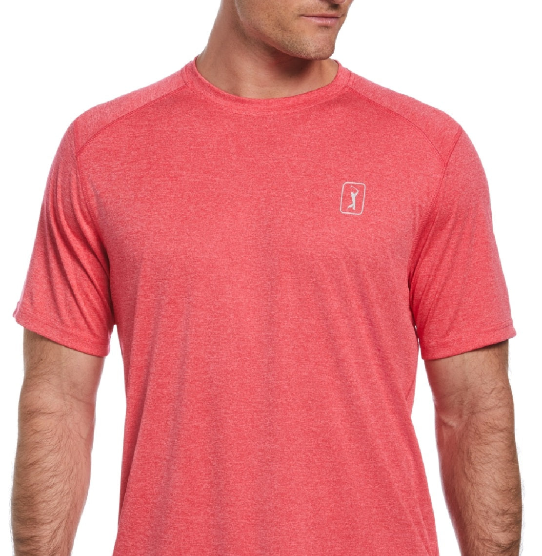 PGA Tour Men's Performance Golf T-Shirt Pink Size XX-Large