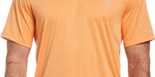 PGA Tour Men's Performance Golf T-Shirt Orange Size X-Large