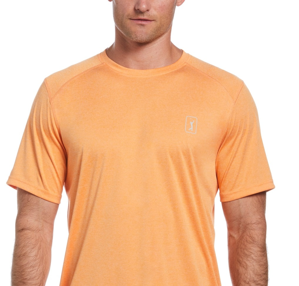 PGA Tour Men's Performance Golf T-Shirt Orange Size XX-Large