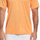 PGA Tour Men's Performance Golf T-Shirt Orange Size XX-Large