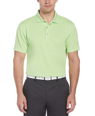 PGA Tour Men's Airflux Golf Polo Green Size Large