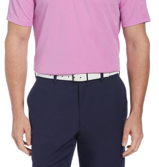 PGA Tour Men's Airflux Golf Polo Purple Size Large