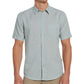 Cubavera Men's Tanner Travel Shirt Blue Size Small