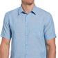 Cubavera Men's Tanner Travel Shirt Blue Size XX-Large