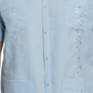 Cubavera Men's Guayabera Shirt Blue Size M