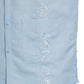 Cubavera Men's Guayabera Shirt Blue Size XL