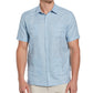 Cubavera Men's Guayabera Shirt Blue Size XX-Large