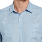 Cubavera Men's Guayabera Shirt Blue Size XX-Large