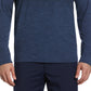 PGA Tour Men's Water Repellent 1/4-Zip Lightweight Golf Sweater Blue Size X-Large